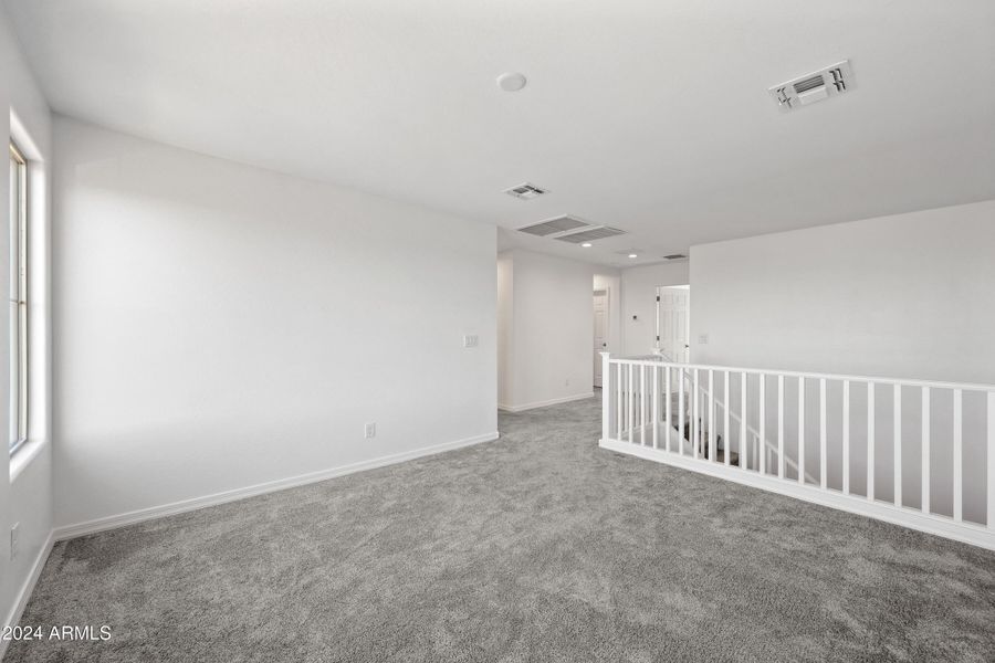 Loft looking toward bedrooms