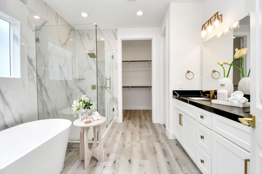 Furnished interior view inside a new home in , Houston (Image 10). Furnished interior view inside a new home in , Houston (Image 10).