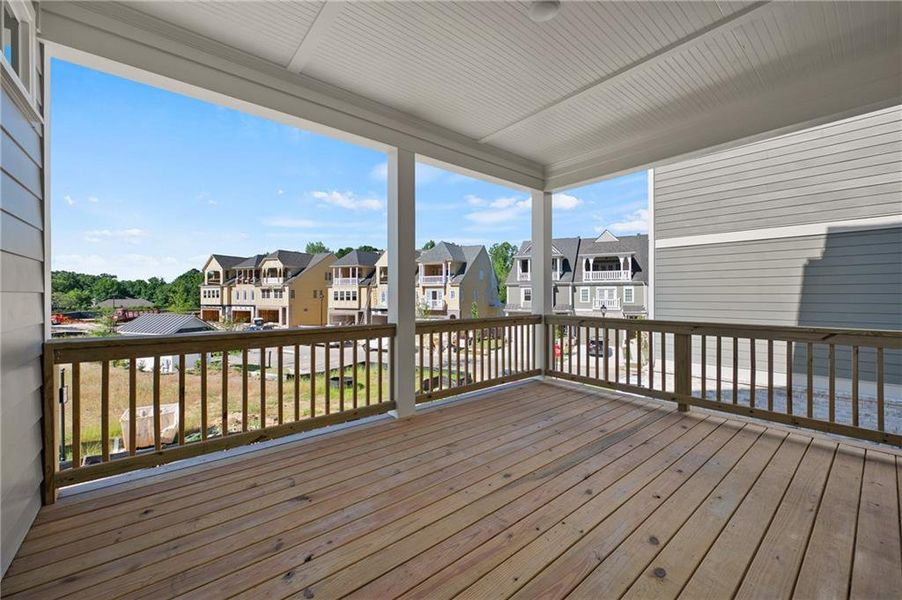 Exterior details and patio area of a home in , Woodstock (Image 4).