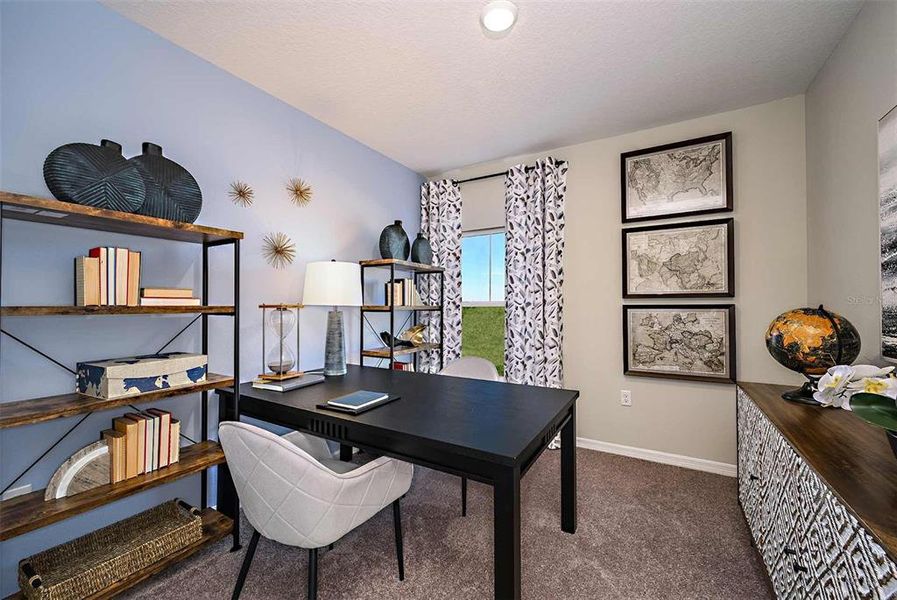 Furnished interior view inside a new home in Villa Mar, Winter Haven (Image 3).