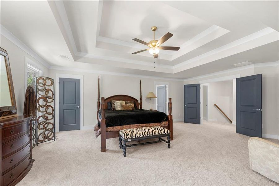 Furnished interior view inside a new home in , Fairburn (Image 28). Furnished interior view inside a new home in , Fairburn (Image 28).