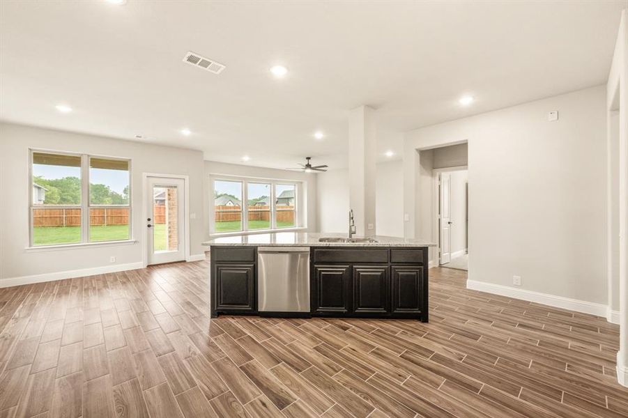 Furnished interior view inside a new home in Hampton Park, Glenn Heights (Image 4).