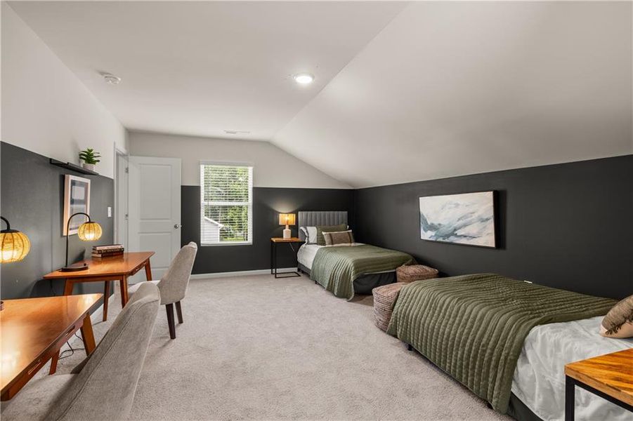 Furnished interior view inside a new home in Walden Park - The Retreat, Jonesboro (Image 36).