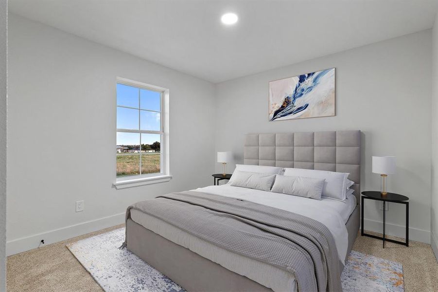 Furnished interior view inside a new home in , Rowlett (Image 5).