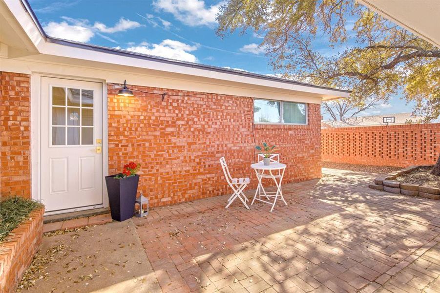 Exterior details and patio area of a home in , Sweetwater (Image 20). Exterior details and patio area of a home in , Sweetwater (Image 20).