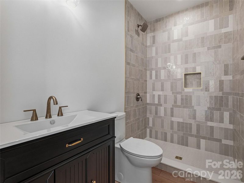 Furnished interior view inside a new home in , Leicester (Image 11).