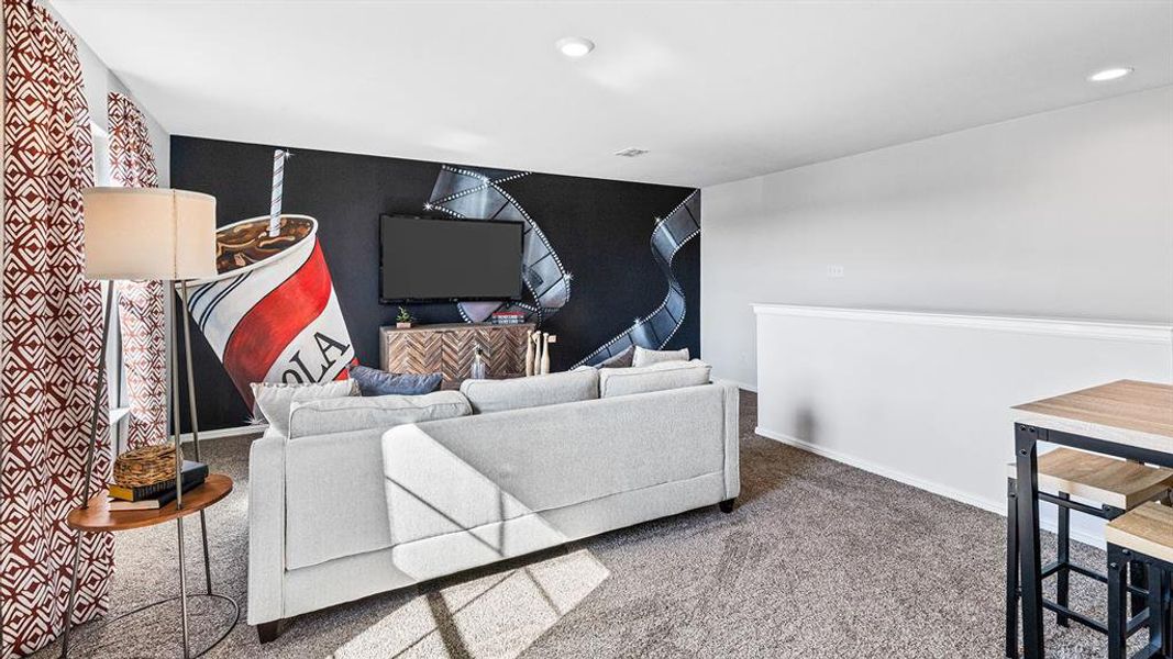 Furnished interior view inside a new home in Bella Vista, Granbury (Image 30).