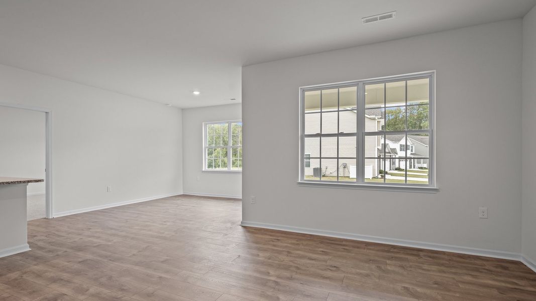 Representative unfurnished interior of a home built from the Aria by D.R. Horton in Saddlebrook, Rocky Mount (Image 8).