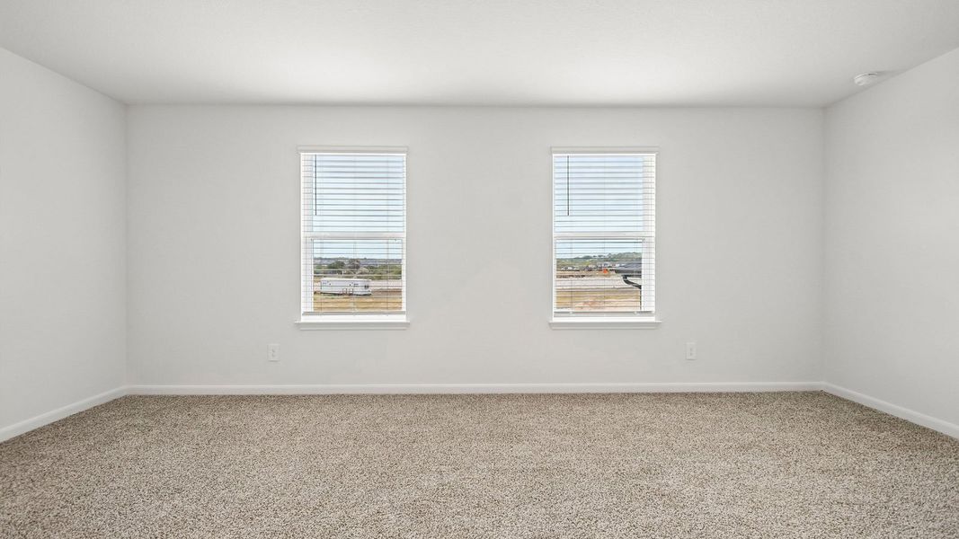 Spacious, unfurnished interior of a new home in Revelry, Del Valle (Image 28).