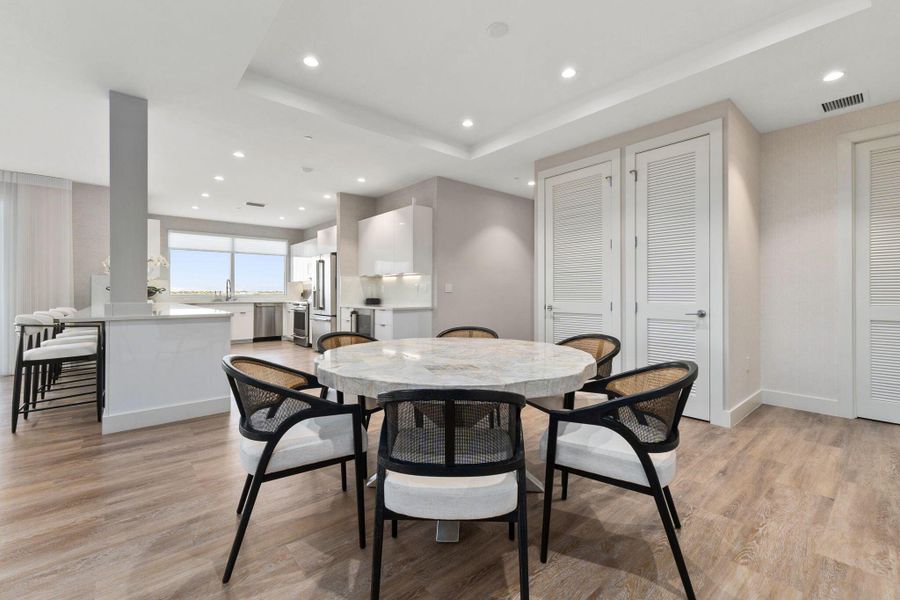 Furnished interior view inside a new home in , Stuart (Image 23).