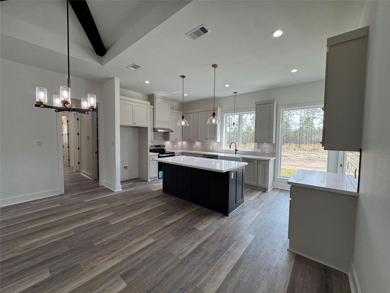 Furnished interior view inside a new home in , Brookeland (Image 6).