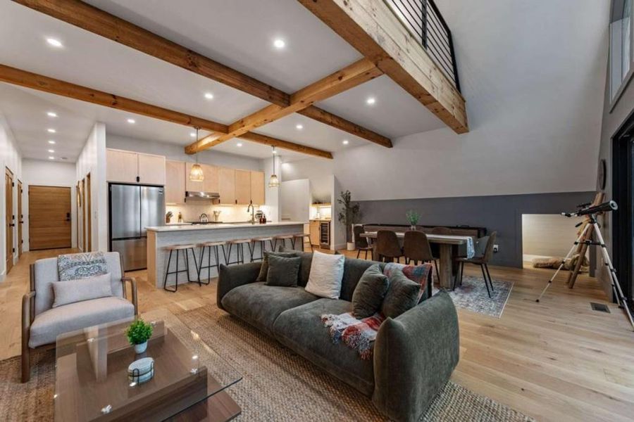 Furnished interior view inside a new home in , Blue Ridge (Image 13).