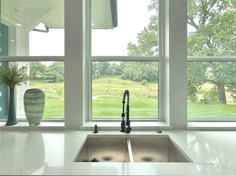 Close-up of interior finishes inside a home in , Fort Worth (Image 22).