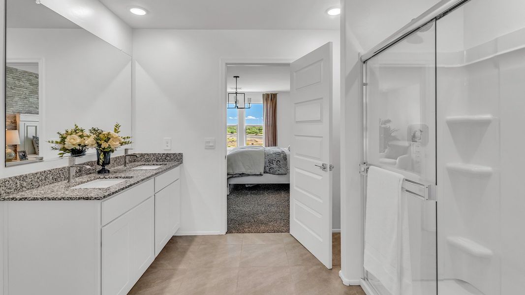 Furnished interior view inside a new home in Blackhawk, Tucson (Image 40).