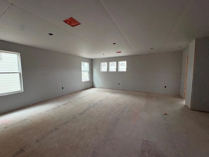 In-progress construction of a new home in Rolling Glen, Hutto, TX (Image 19).