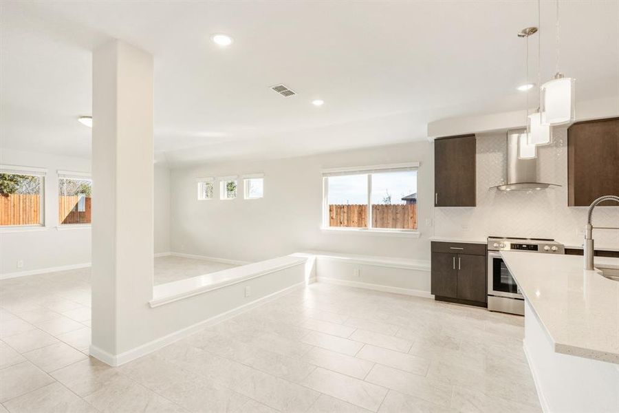 Furnished interior view inside a new home in Georgetown at Kings Fort, Kaufman (Image 18).
