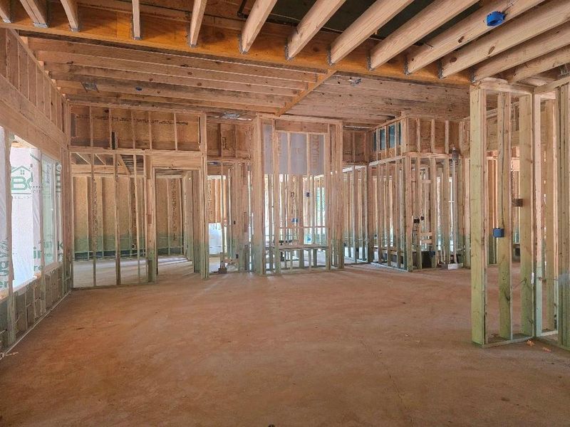 In-progress construction of a new home in , Stockbridge, GA (Image 6).