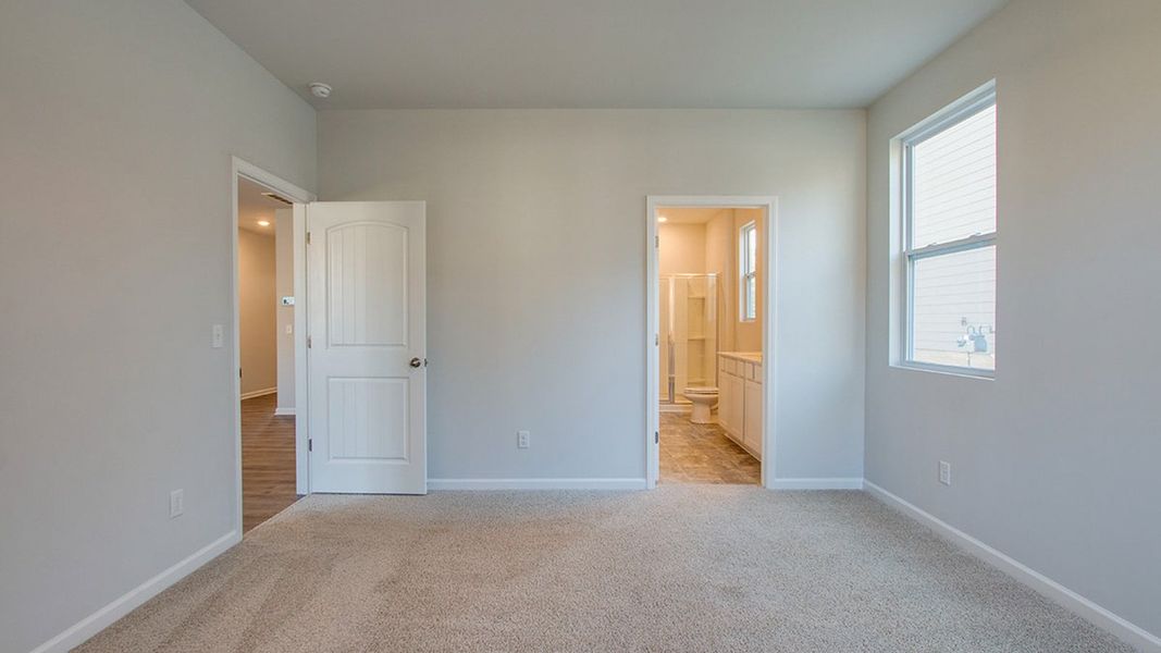 Spacious, unfurnished interior of a new home in Paddington Place, Baxter (Image 29). Spacious, unfurnished interior of a new home in Paddington Place, Baxter (Image 29).