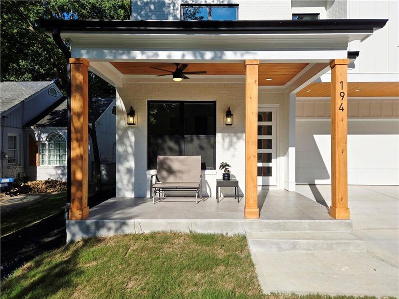 Front exterior of a new home in , Atlanta, GA, highlighting curb appeal (Image 2).