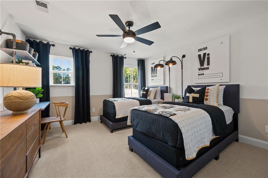 Furnished interior view inside a new home in Berkeley Mill, Cumming (Image 14).