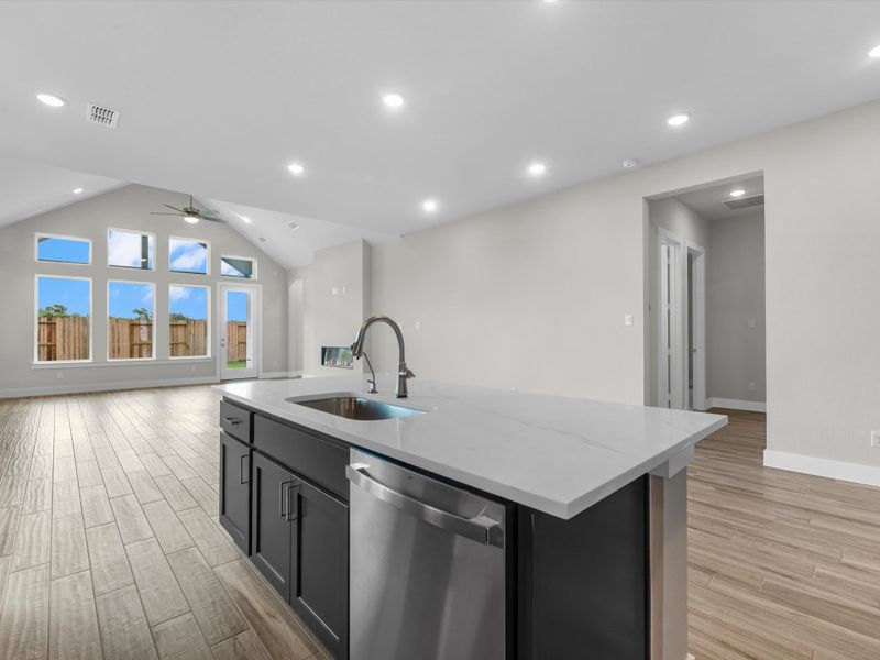 Furnished interior view inside a new home in Pecan Ridge, Fulshear (Image 7).