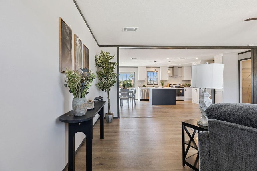 Furnished interior view inside a new home in , Eutawville (Image 4).