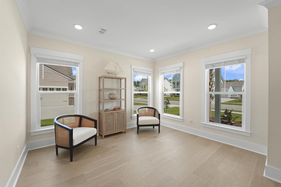 Furnished interior view inside a new home in , Johns Island (Image 52). Furnished interior view inside a new home in , Johns Island (Image 52).