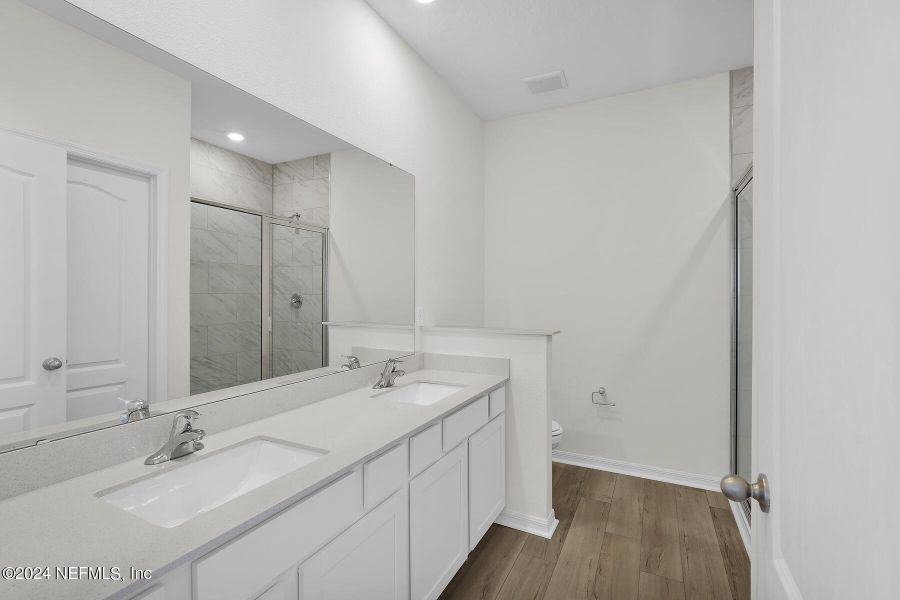 Furnished interior view inside a new home in Westport Landing, Jacksonville (Image 7).