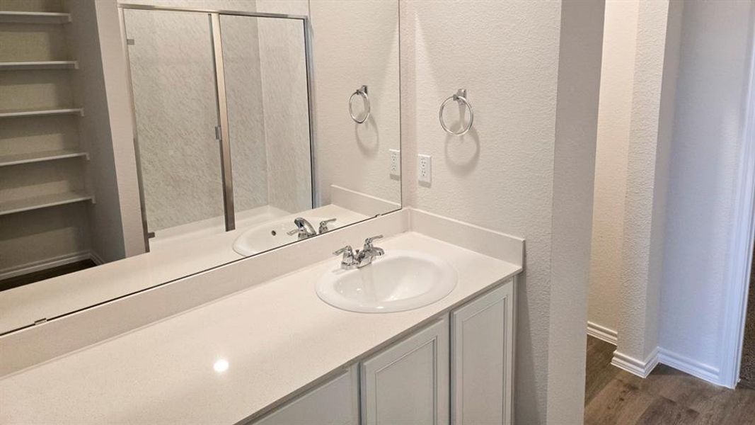 Close-up of interior finishes inside a home in Hanolley Hills, Sherman (Image 8).