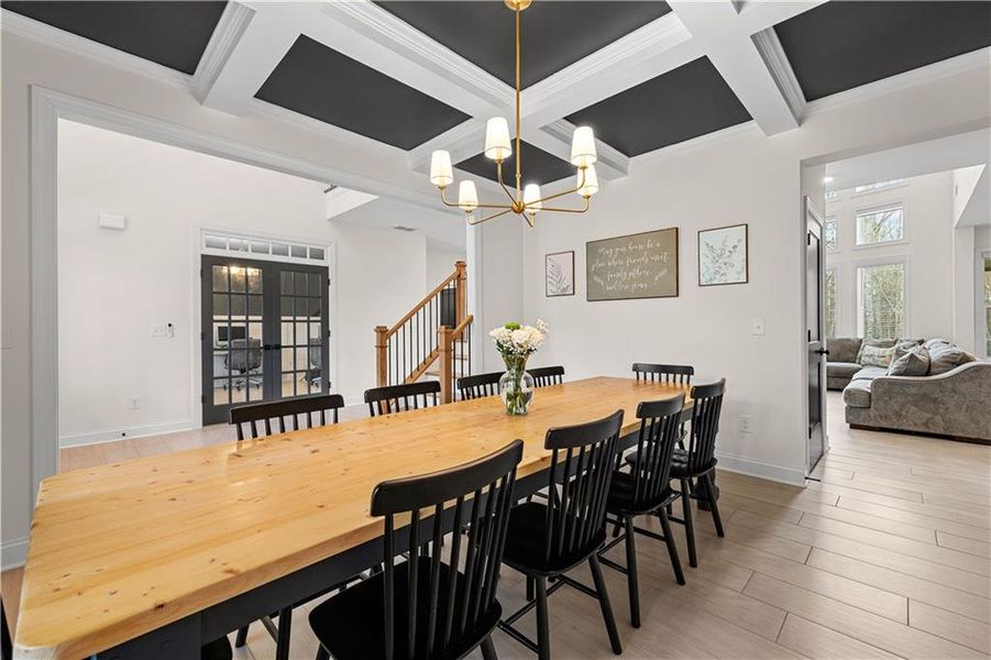 Furnished interior view inside a new home in , Winston (Image 47).