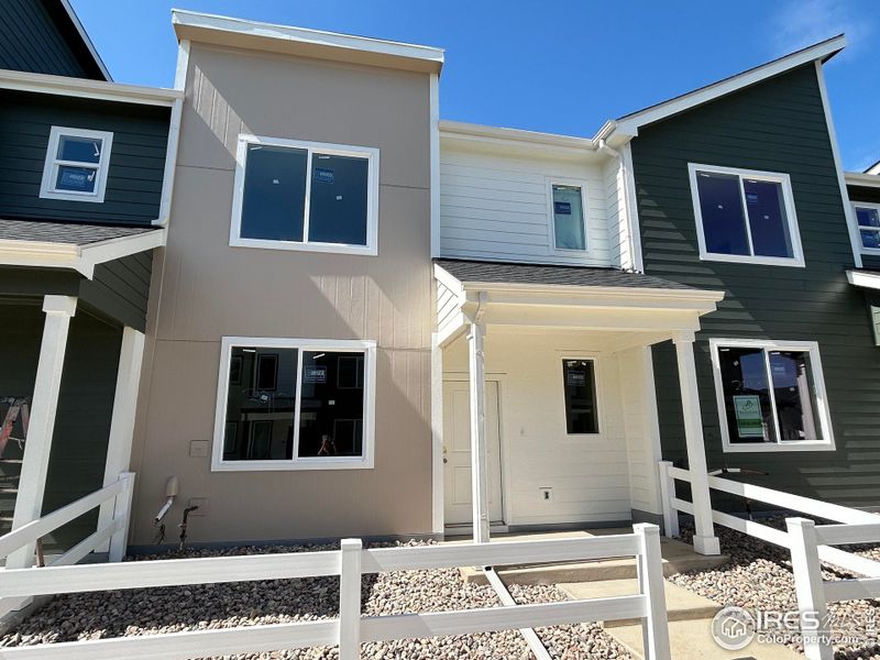 Exterior details and patio area of a home in Liberty Draw, Evans (Image 9).