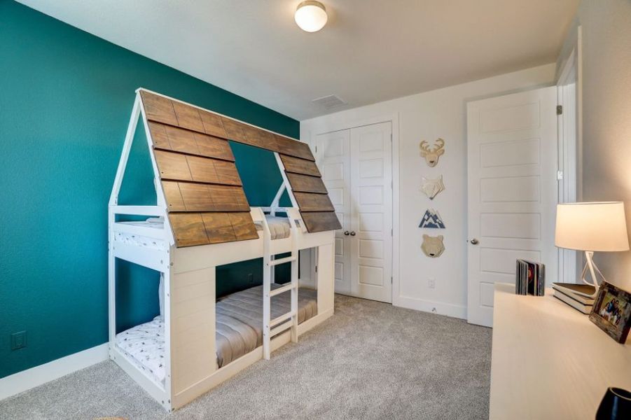 Representative furnished interior of a home built from the Pecos by Pacesetter Homes in Avery Centre, Round Rock (Image 28).