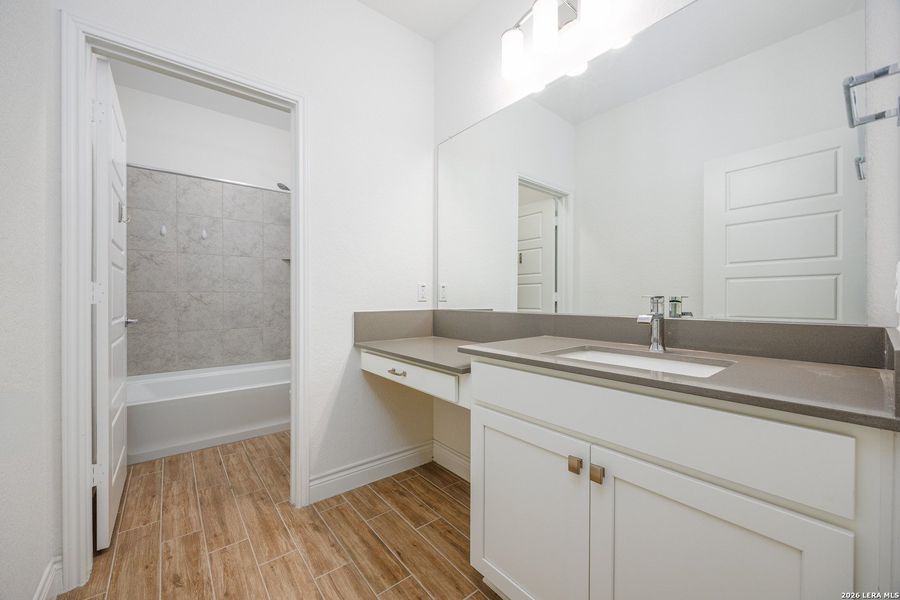 Furnished interior view inside a new home in Bison Ridge, San Antonio (Image 10).