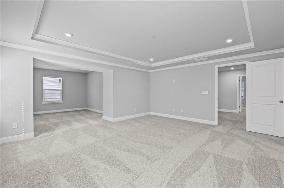 Spacious, unfurnished interior of a new home in Hawthorne Ridge, McDonough (Image 13).