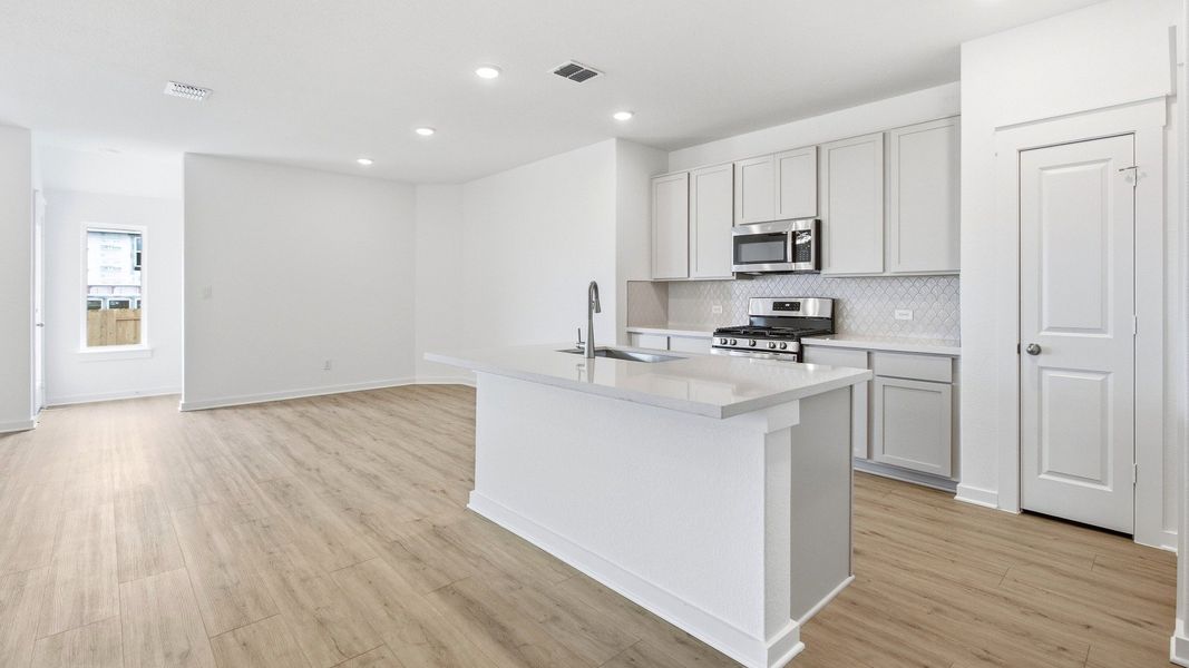 Furnished interior view inside a new home in Infinity Square, Kyle (Image 14).