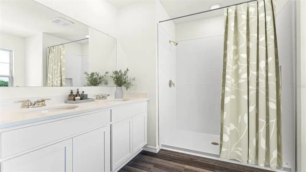 Furnished interior view inside a new home in Crossroads at Kelly Park, Apopka (Image 2).