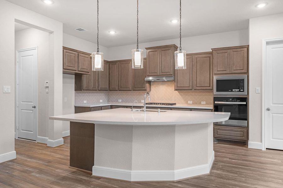 Furnished interior view inside a new home in Colton, Montgomery (Image 14).