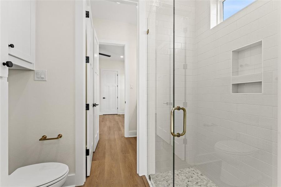 Furnished interior view inside a new home in , Woodway (Image 15).