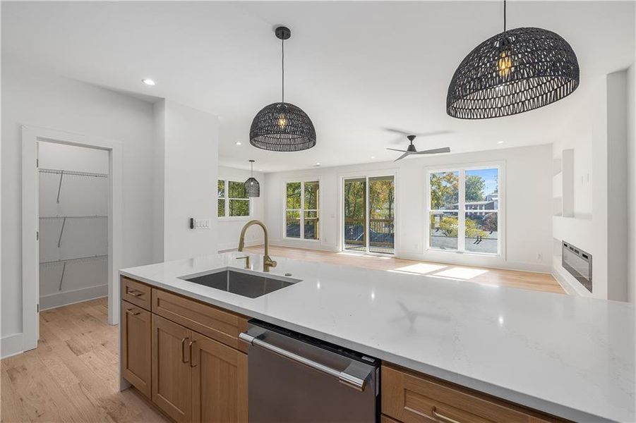 Furnished interior view inside a new home in , Smyrna (Image 9).
