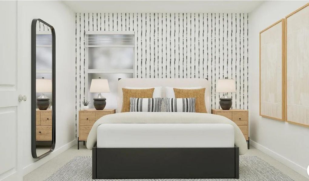 *Bedroom 5. **Photos are a representation of the floor plan. This is not the actual homesite.**