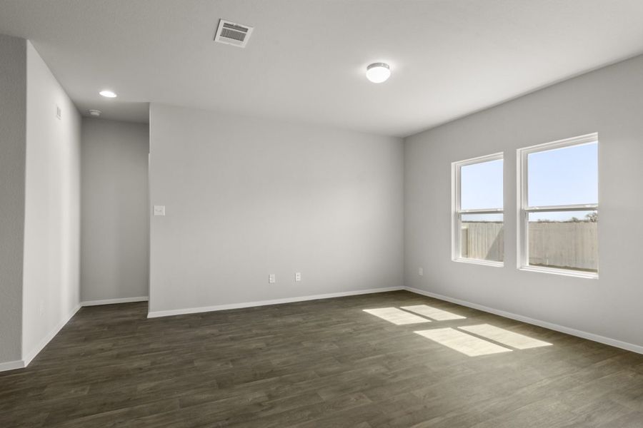 Representative unfurnished interior of a home built from the Colony at Pinehurst 1657 by Brohn Homes in Colony at Pinehurst, Pinehurst (Image 10). Representative unfurnished interior of a home built from the Colony at Pinehurst 1657 by Brohn Homes in Colony at Pinehurst, Pinehurst (Image 10).