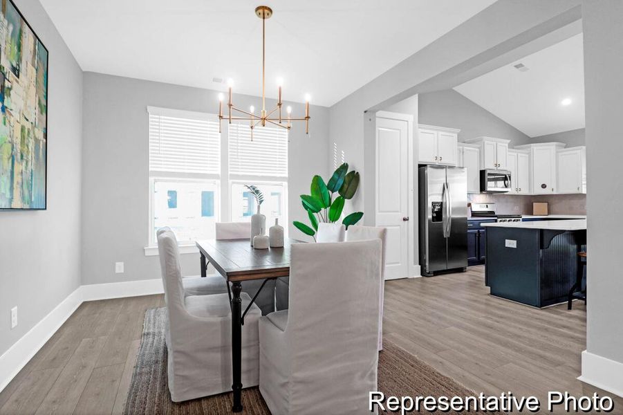 Furnished interior view inside a new home in , Ravenel (Image 12).