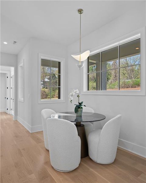 Furnished interior view inside a new home in , Roswell (Image 16).