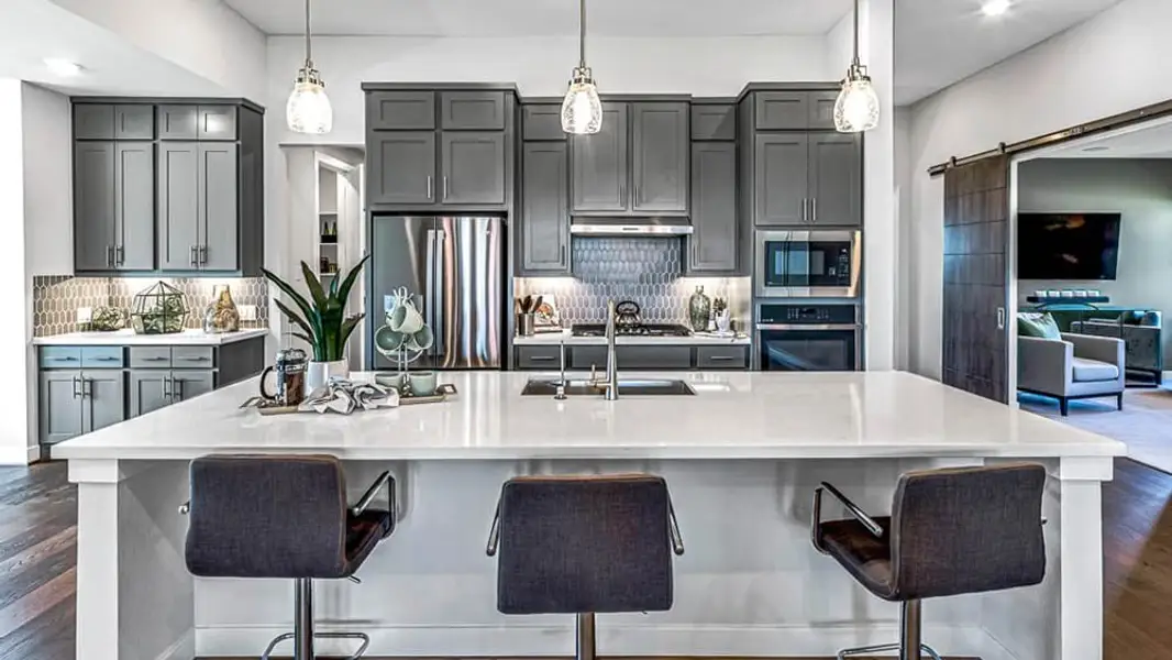 Representative furnished interior of a home built from the Jade by Taylor Morrison in Avalon at Friendswood, Friendswood (Image 7). Representative furnished interior of a home built from the Jade by Taylor Morrison in Avalon at Friendswood, Friendswood (Image 7).