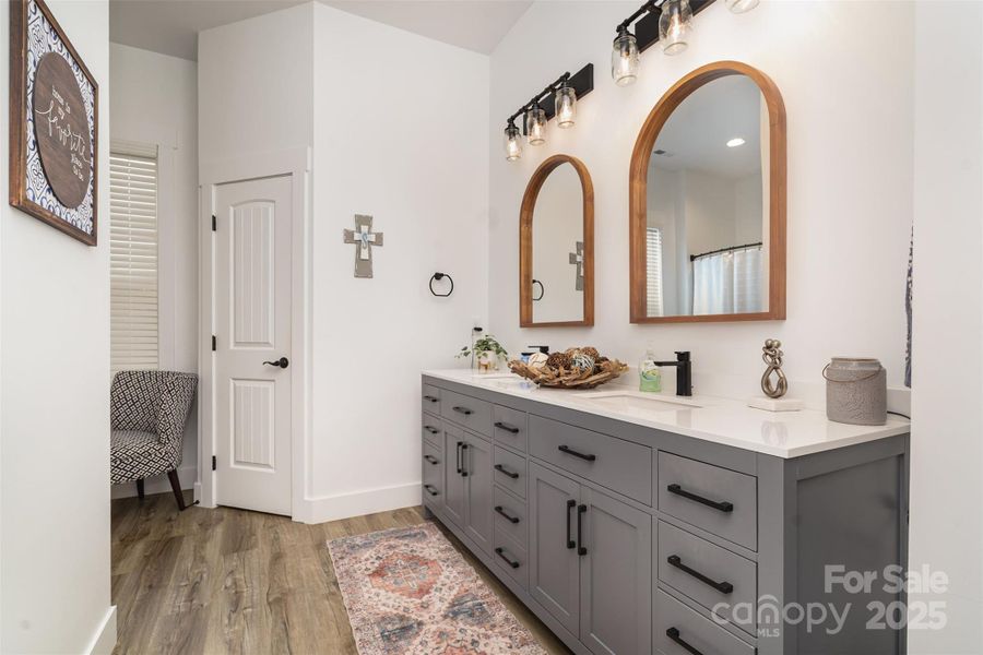 Furnished interior view inside a new home in , Stony Point (Image 9).