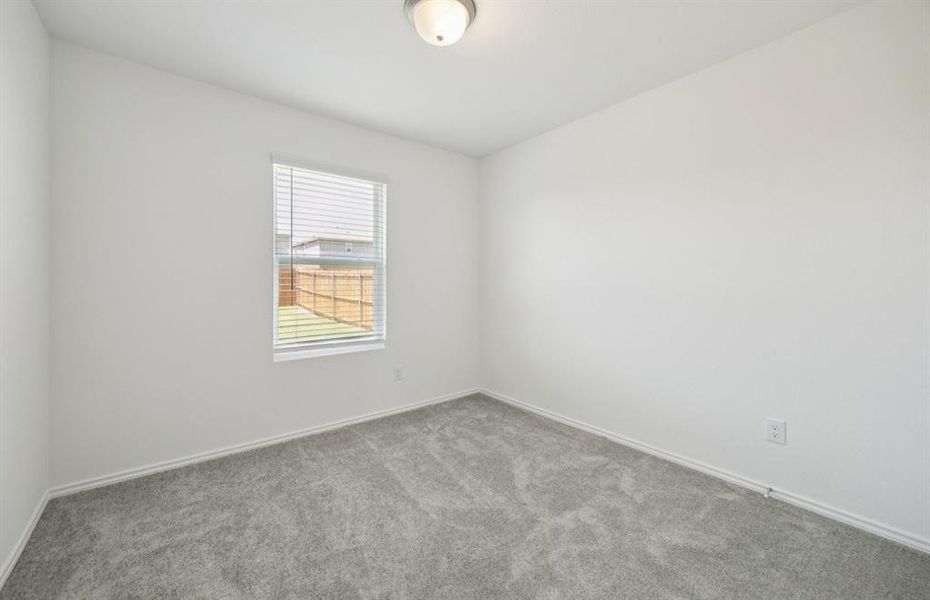 Spacious secondary bedroom with ample closet space *real home pictured Spacious secondary bedroom with ample closet space *real home pictured