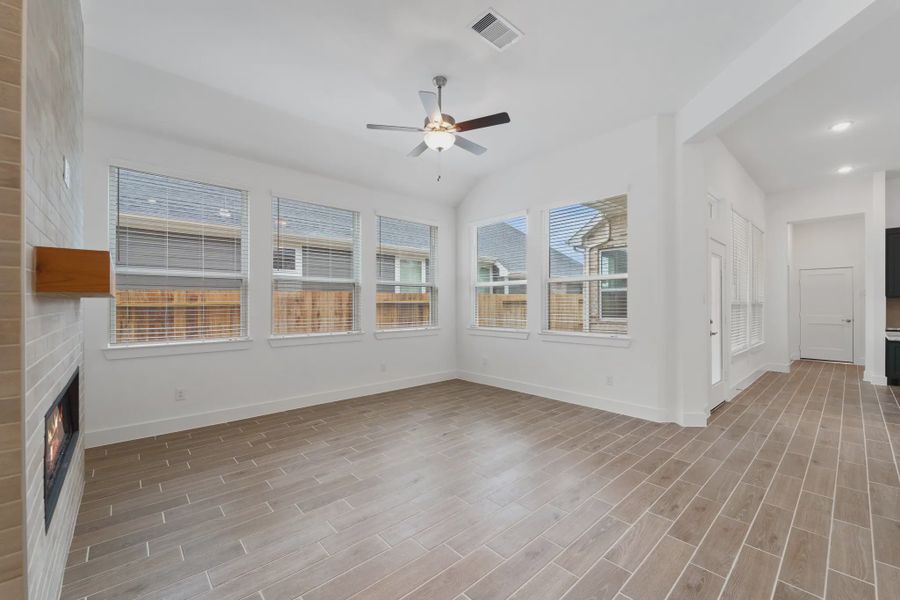 Image 52 representing the Augusta by Chesmar Homes in Riceland Alley Loads, Mont Belvieu, TX.