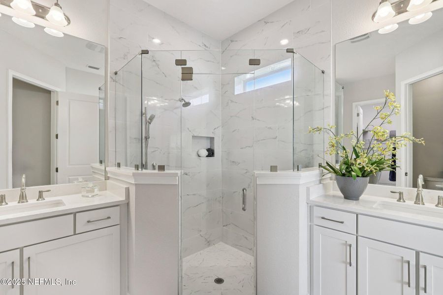 Furnished interior view inside a new home in Courtney Chase, St. Augustine (Image 36). Furnished interior view inside a new home in Courtney Chase, St. Augustine (Image 36).