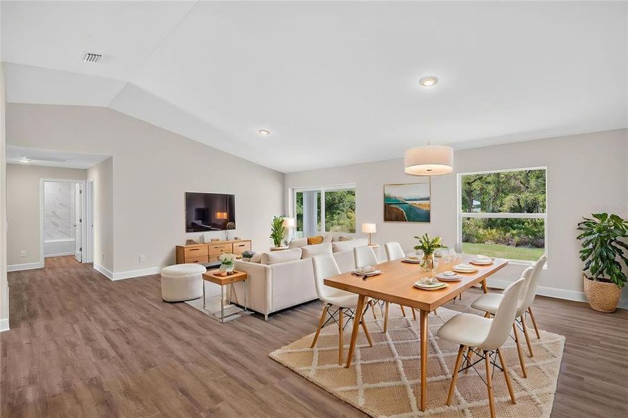 Furnished interior view inside a new home in , Port Charlotte (Image 4).