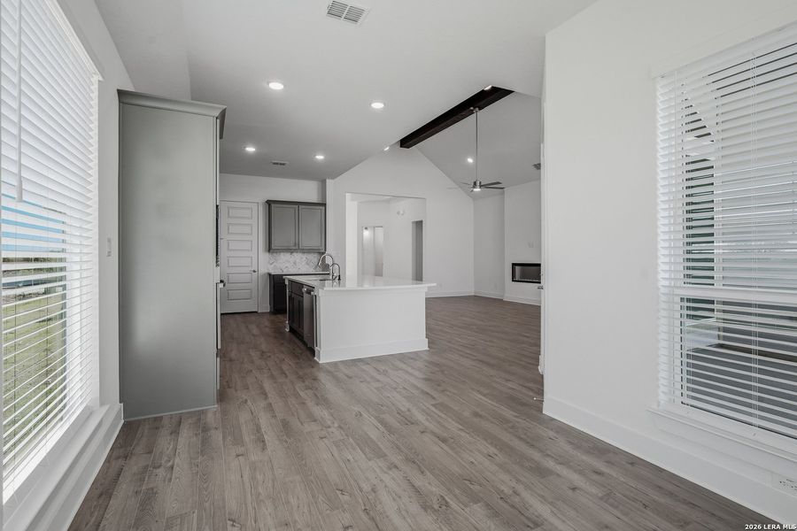 Furnished interior view inside a new home in Sienna Lakes, San Antonio (Image 12).